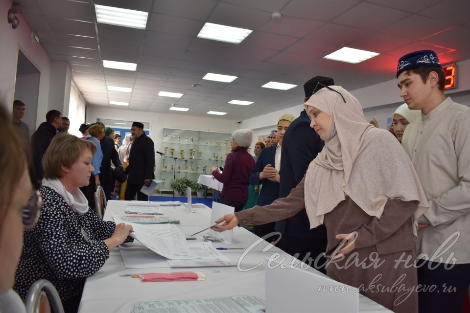 В Аксубаевском районе открылись избирательные участки для голосования по выборам Президента Российской Федерации