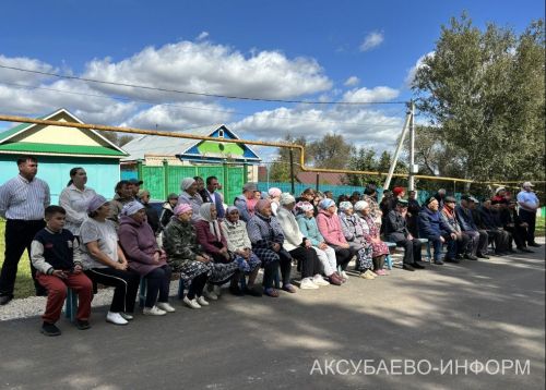 В селе Новое Ибрайкино Аксубаевского района говорили об успехах и проблемах села