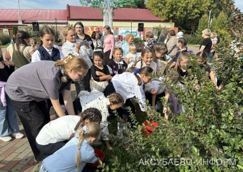 В Аксубаеве прошла акция в память о детях Беслана