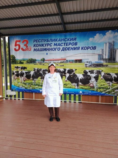 Аксубаевская доярка соревновалась с лучшими животноводами Татарстана