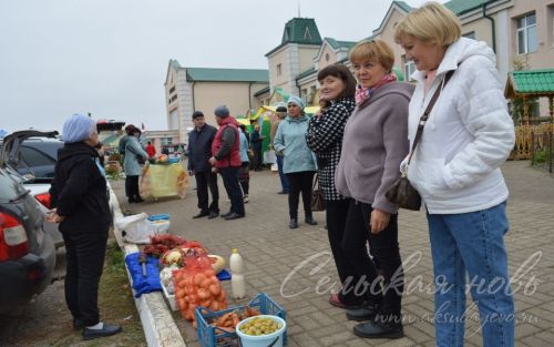 В Аксубаеве прошла первая осенняя сельхозярмарка