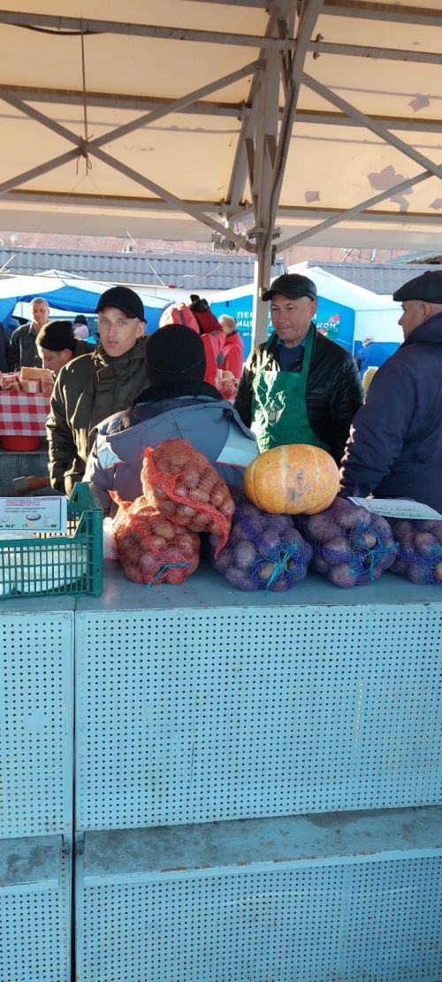 Аксубаевцы продавали сельхозпродукцию на казанской ярмарке