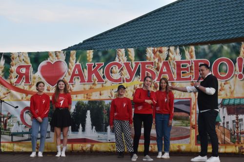 В Аксубаевском парке «Движение первых» заявило о себе