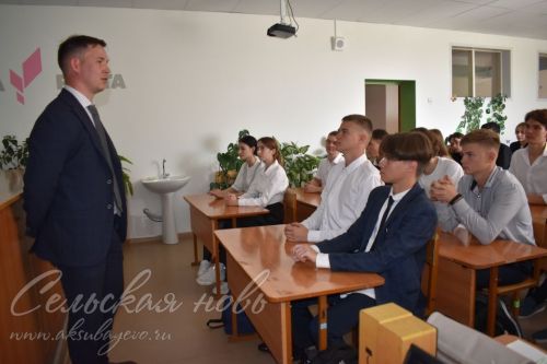Аксубай мәктәбендә УФАС вәкиле дәрес үткәрде