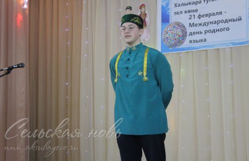 На площадке Аксубаевской средней школы №3 состоялся День родного татарского языка