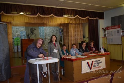 В Старой Киремети проголосовало 70 процентов избирателей