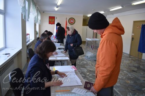 Итог первого дня голосования в Аксубаевском районе: свой голос за Президента отдали  почти 40 процентов избирателей