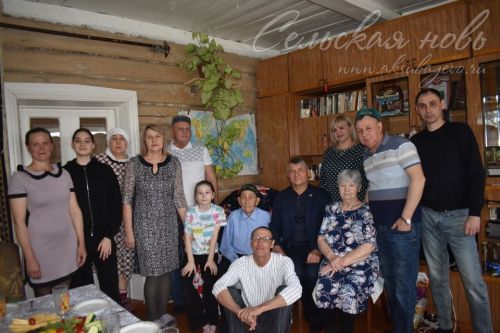 Представитель рода долгожителей из Аксубаевского района следует примеру родителей