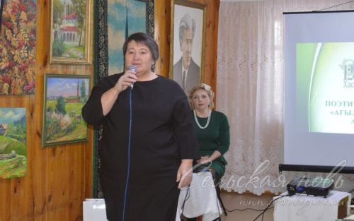 Аксубай районында Хәсән Туфан елы тантаналы төстә ачылды