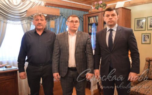 Аксубай районында Хәсән Туфан елы тантаналы төстә ачылды