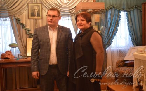 Аксубай районында Хәсән Туфан елы тантаналы төстә ачылды