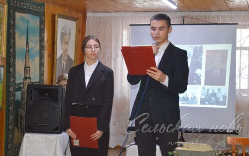Аксубай районында Хәсән Туфан елы тантаналы төстә ачылды