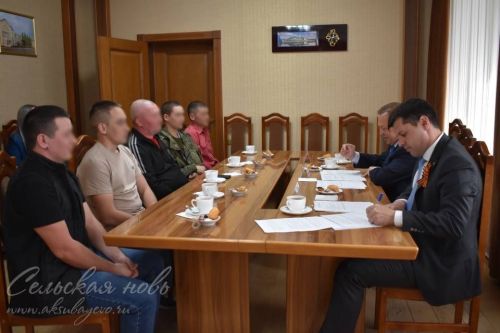 Аксубай районында депутат Айдар Метшин эш сәфәре белән булып китте