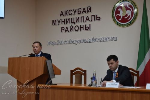 Аксубай районында депутат Айдар Метшин эш сәфәре белән булып китте