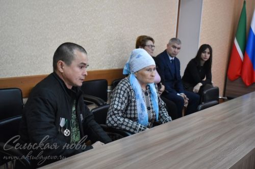 Аксубай районында депутат Айдар Метшин эш сәфәре белән булып китте