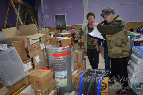 32 караван гуманитарной помощи из Аксубаевского района доставлен в зону СВО