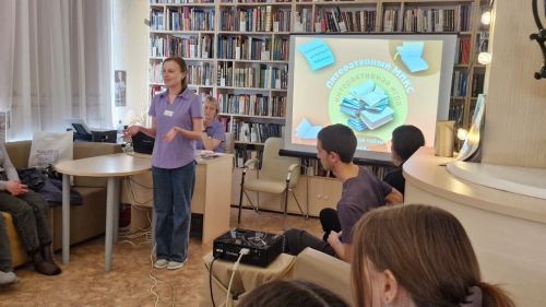 В Аксубаеве Движение Первых принимает участие в неделе молодежной книги