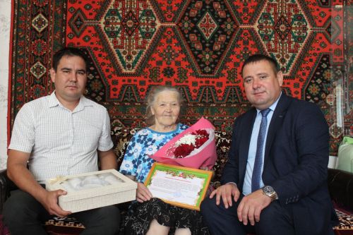 Жительница Аксубаева Римма Барсукова отметила свой 90-летний юбилей