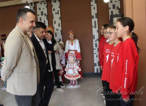 Виталий Тимирясов исемендәге Аксубай мәктәбендә Татарстан Рәисе ярдәмчесе булды