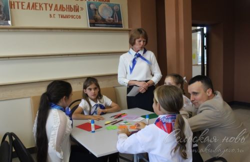 Виталий Тимирясов исемендәге Аксубай мәктәбендә Татарстан Рәисе ярдәмчесе булды