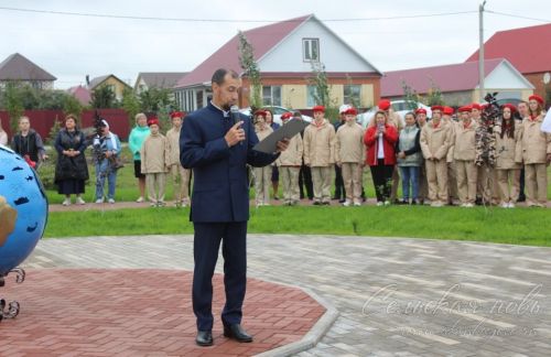В Аксубаевском районе побывал председатель Совета муниципальных образований РТ Экзам Губайдуллин