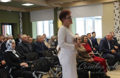 В Аксубаевском районе побывал председатель Совета муниципальных образований РТ Экзам Губайдуллин