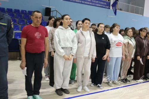 Физкультурный праздник в Аксубаеве: команды ГТО соревновались за кубок