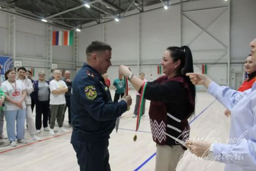 Физкультурный праздник в Аксубаеве: команды ГТО соревновались за кубок