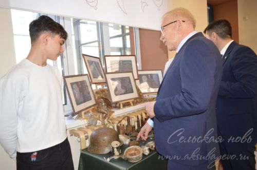 Аксубаевский район посетил депутат Госдумы Олег Морозов