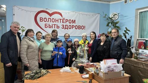Учащиеся Староузеевской школы посетили волонтерский центр «СВОих не бросаем» в Аксубаево