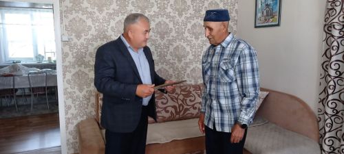 Аксубай ветераны алдынгы комбайнчы булган