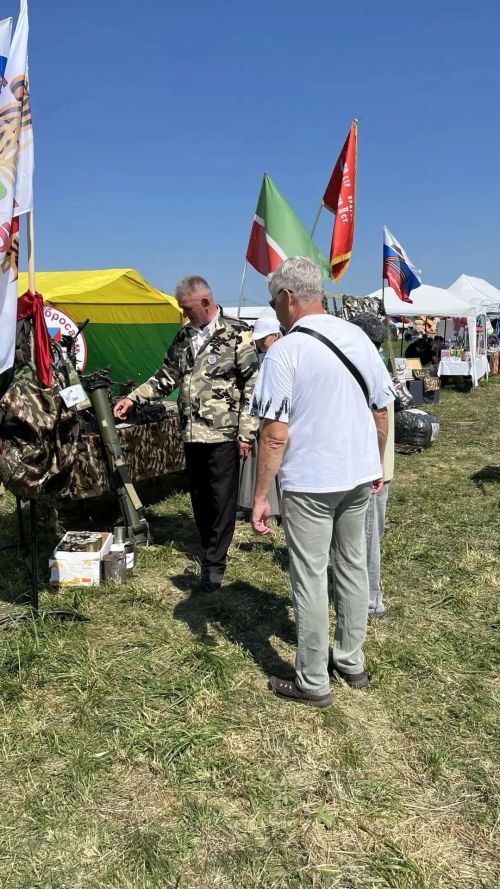 Аксубай волонтерлары «Уяв» бәйрәмендә районны тәкъдим иттеләр