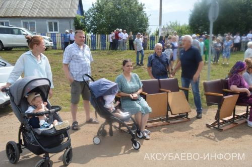 В Аксубаевском районе отметили День села  Новое Мокшино