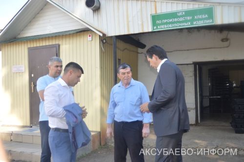 Аксубай районының инвестицион проектларын һәм сәнәгать мәйданчыкларын ТР Рәисе каршындагы Эшкуарлар хокукларын яклау буенча вәкаләтле вәкил Фәрит Габделганиев бәяләде
