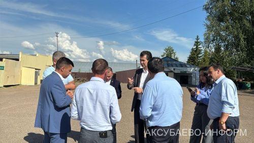 Аксубай районының инвестицион проектларын һәм сәнәгать мәйданчыкларын ТР Рәисе каршындагы Эшкуарлар хокукларын яклау буенча вәкаләтле вәкил Фәрит Габделганиев бәяләде