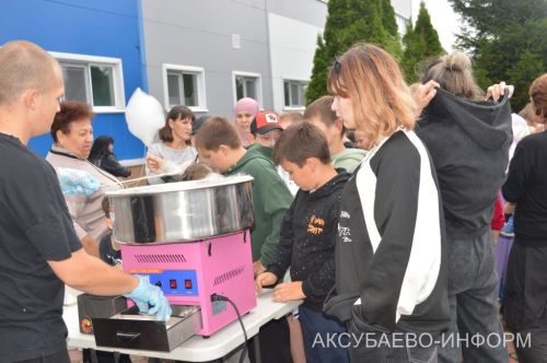 Аксубайда байкерлар балаларга шатлык бүләк итте