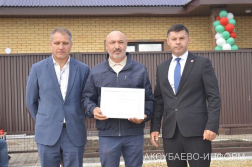 Аксубайда нефтьчеләр өчен дүрт яңа йорт ачылды