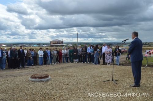 Аксубайда нефтьчеләр өчен дүрт яңа йорт ачылды