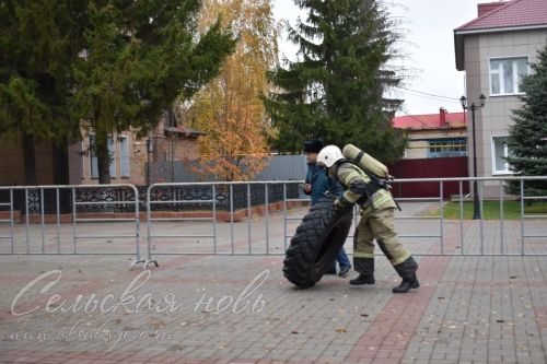В Аксубаеве прошел заключительный этап соревнований по функциональному пожарному многоборью среди территориальных подразделений Федеральной противопожарной службы по РТ 2023 года