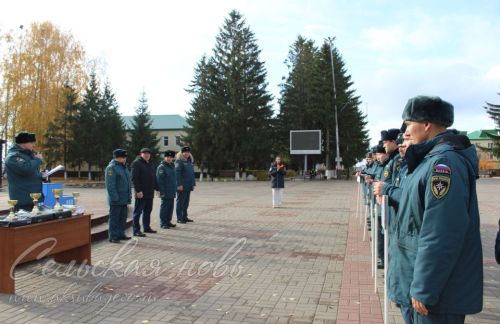 В Аксубаеве прошел заключительный этап соревнований по функциональному пожарному многоборью среди территориальных подразделений Федеральной противопожарной службы по РТ 2023 года