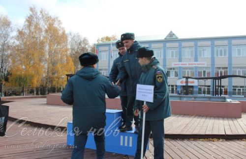 В Аксубаеве прошел заключительный этап соревнований по функциональному пожарному многоборью среди территориальных подразделений Федеральной противопожарной службы по РТ 2023 года