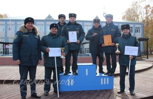 В Аксубаеве прошел заключительный этап соревнований по функциональному пожарному многоборью среди территориальных подразделений Федеральной противопожарной службы по РТ 2023 года