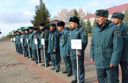 В Аксубаеве прошел заключительный этап соревнований по функциональному пожарному многоборью среди территориальных подразделений Федеральной противопожарной службы по РТ 2023 года