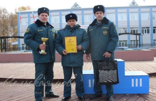 В Аксубаеве прошел заключительный этап соревнований по функциональному пожарному многоборью среди территориальных подразделений Федеральной противопожарной службы по РТ 2023 года