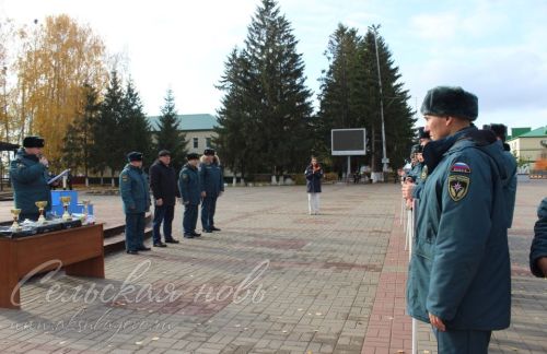 В Аксубаеве прошел заключительный этап соревнований по функциональному пожарному многоборью среди территориальных подразделений Федеральной противопожарной службы по РТ 2023 года