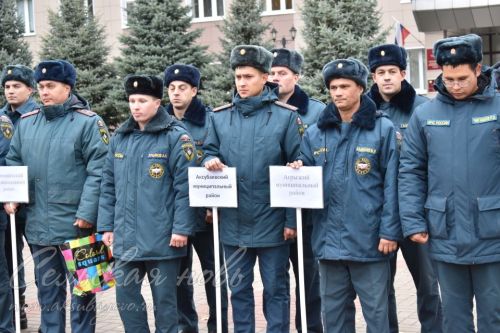 В Аксубаеве прошел заключительный этап соревнований по функциональному пожарному многоборью среди территориальных подразделений Федеральной противопожарной службы по РТ 2023 года