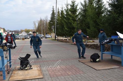 В Аксубаеве прошел заключительный этап соревнований по функциональному пожарному многоборью среди территориальных подразделений Федеральной противопожарной службы по РТ 2023 года