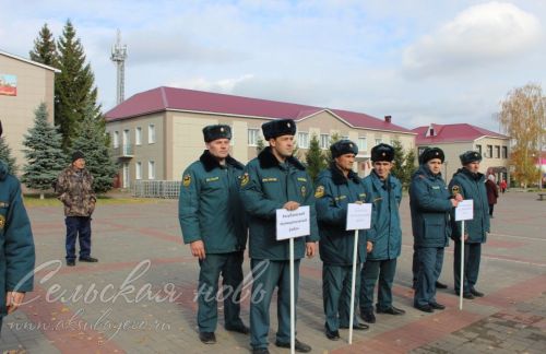В Аксубаеве прошел заключительный этап соревнований по функциональному пожарному многоборью среди территориальных подразделений Федеральной противопожарной службы по РТ 2023 года