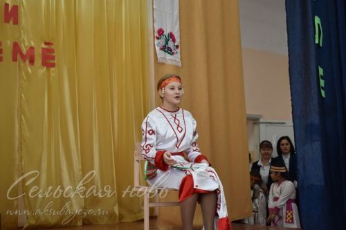 В районе состоялось мероприятие, посвященное Дню чувашской вышивки