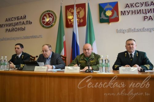 Аксубаевские лесоводы подвели итоги года